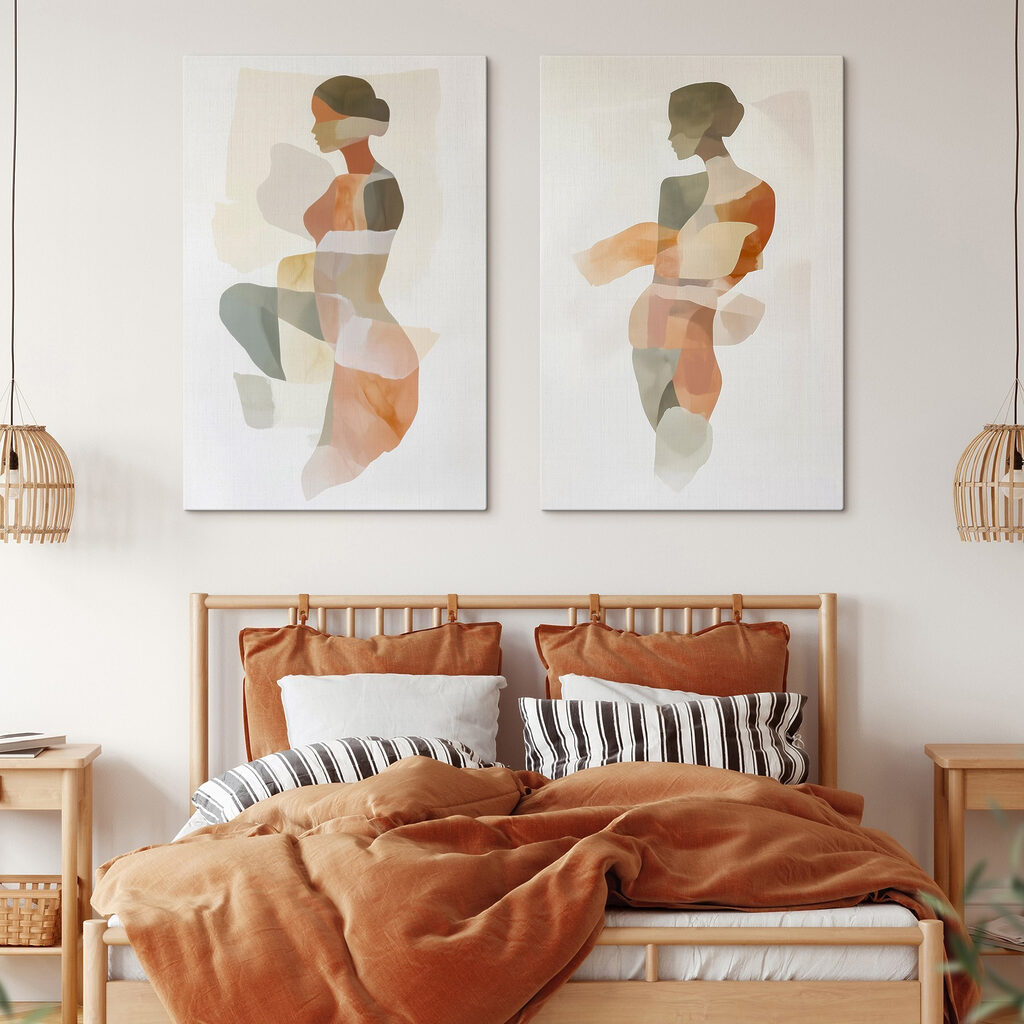 Silhouettes en transparence — intérieur 2