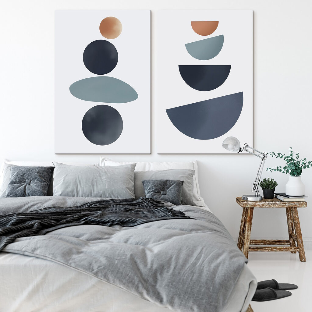 Demi-lunes empilées — intérieur 2