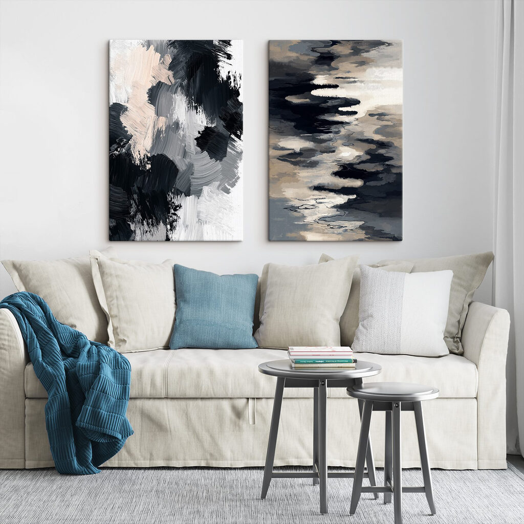 Monochrome en mouvement — intérieur 1