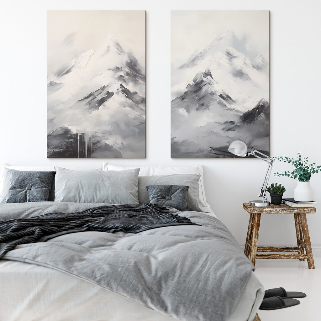 Montagnes à grands traits — intérieur 2