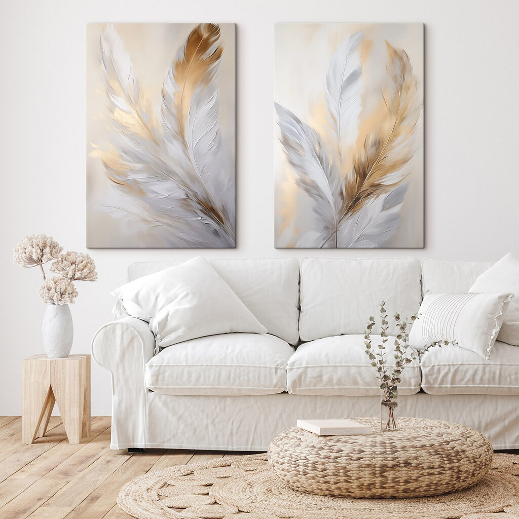 Plumes croisées — intérieur 2