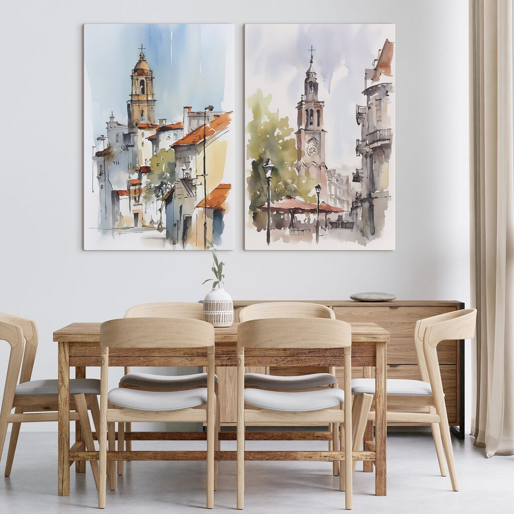 Entre vieilles façades — intérieur 2