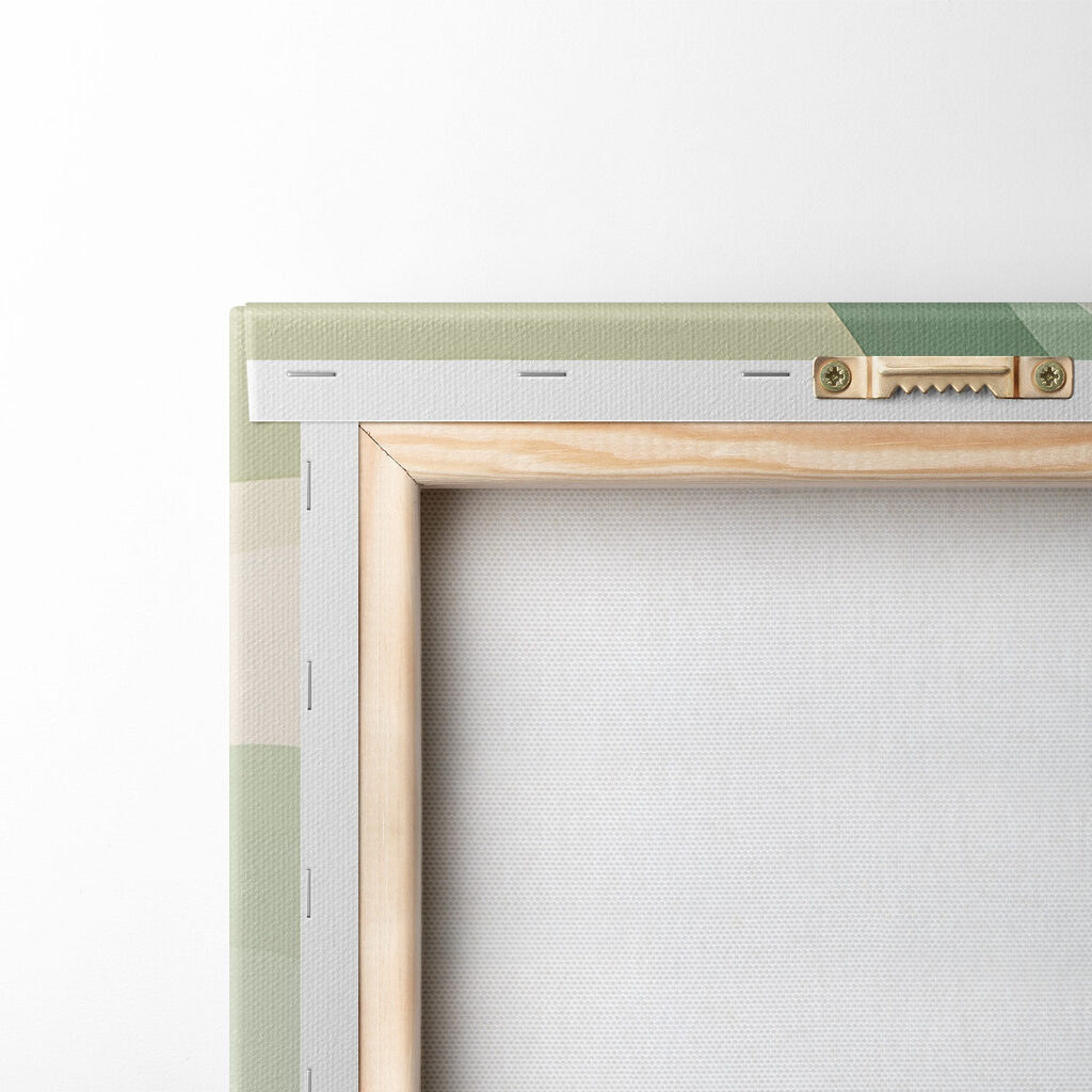 Ondulations vert sauge — dos