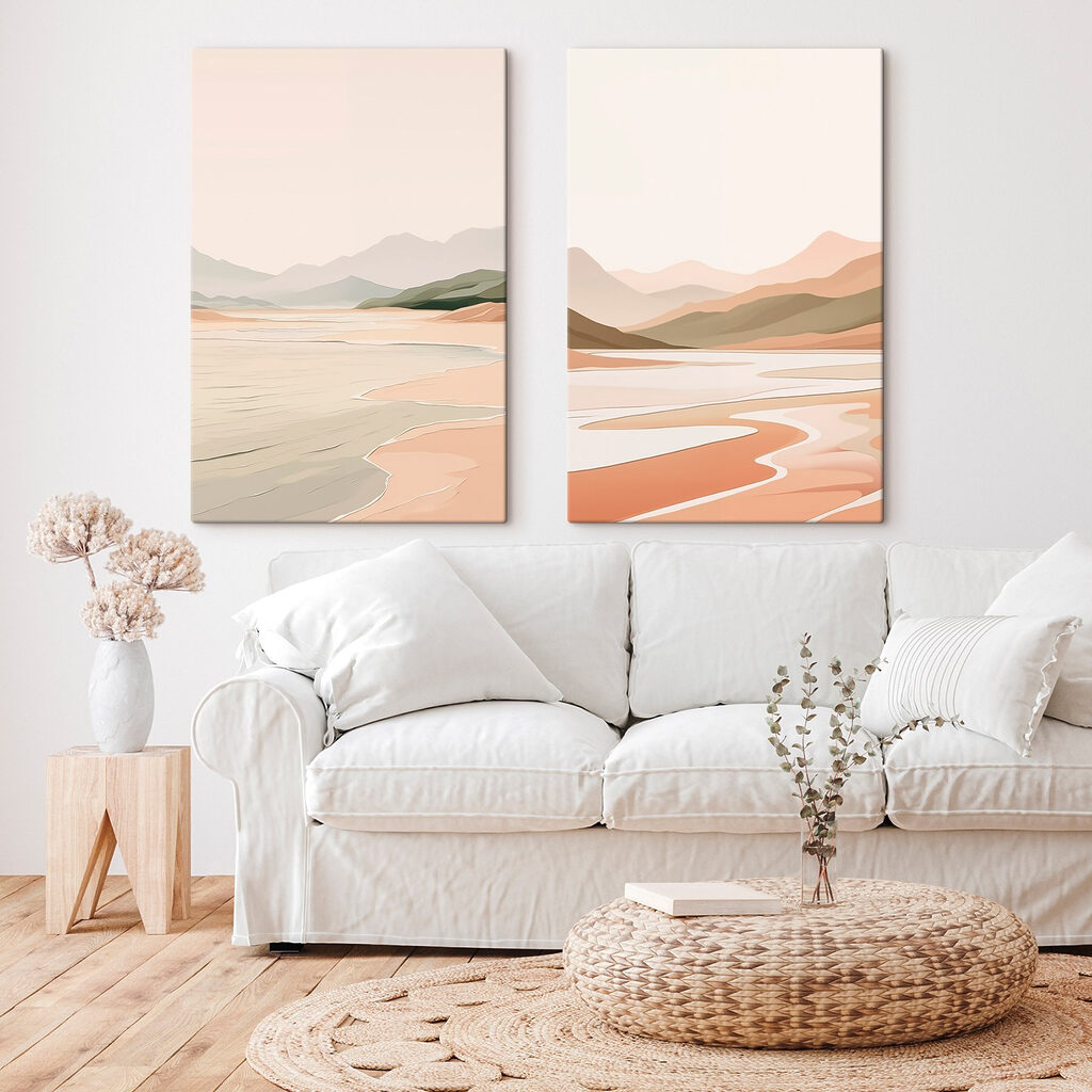 Rivage et montagnes — intérieur 2