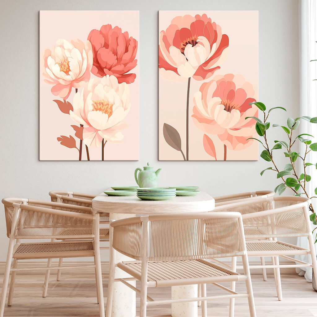 Pivoines épurées — intérieur 1