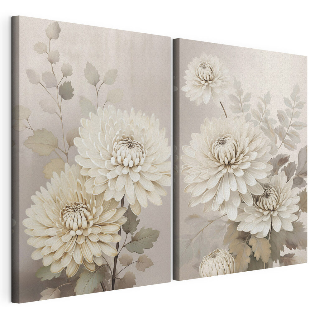 Fleurs ivoire — vue du produit