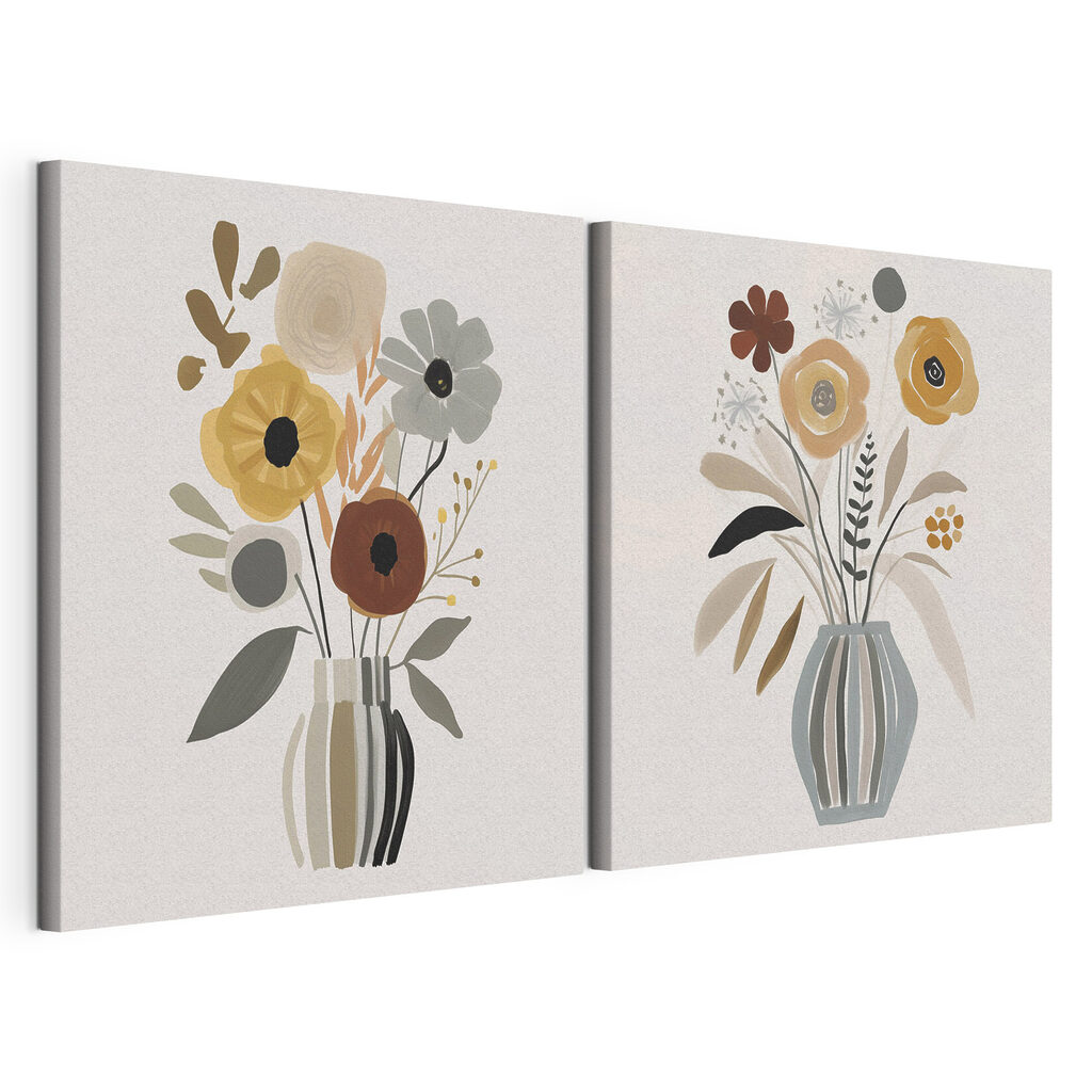 Vases fleuris — vue du produit