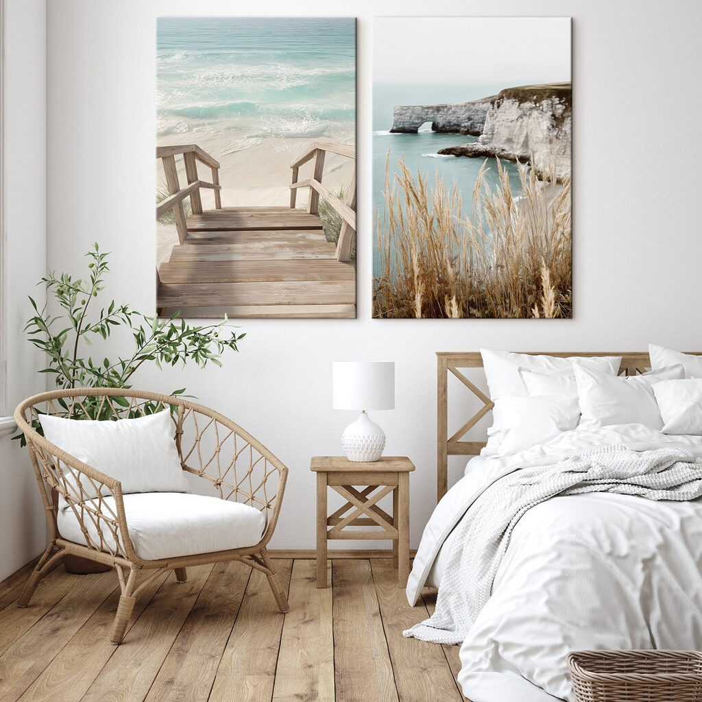 Chemin vers la mer dans un intérieur