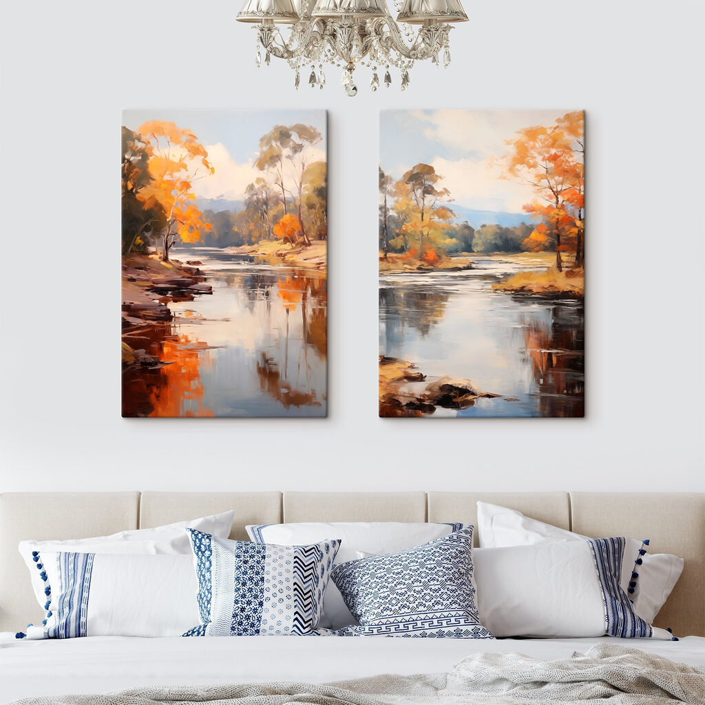 Rivière en automne — intérieur 2