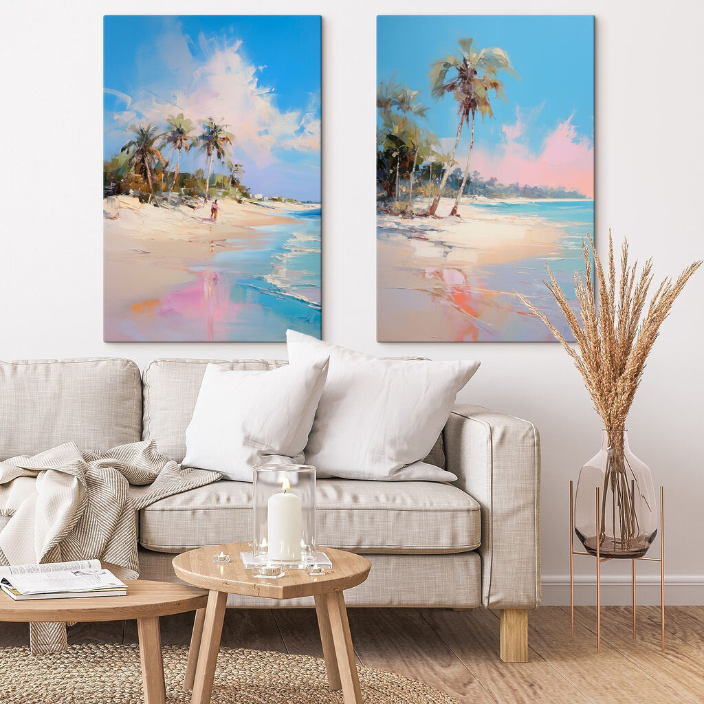 Plage aux palmiers — intérieur 2