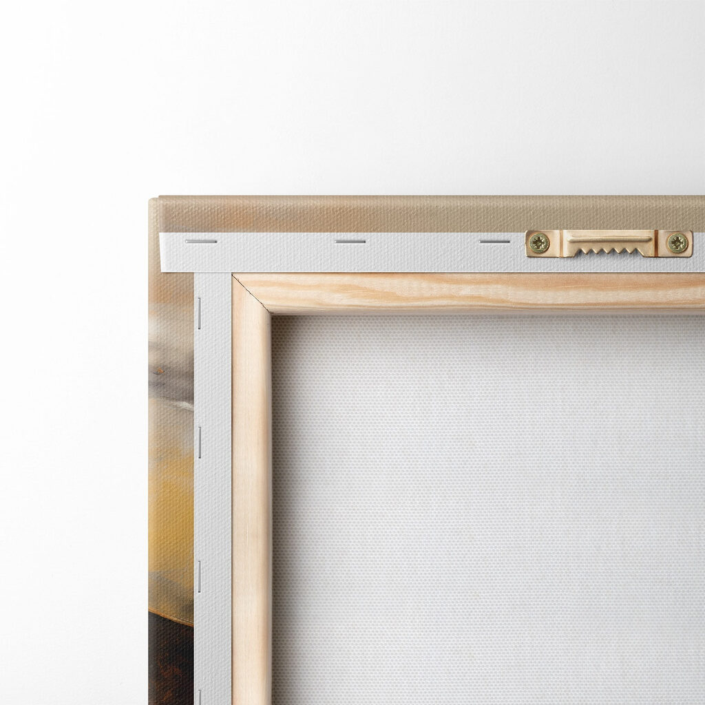 Abstraction ocre — dos