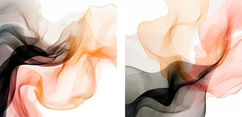 Mouvements de couleur — motif complet