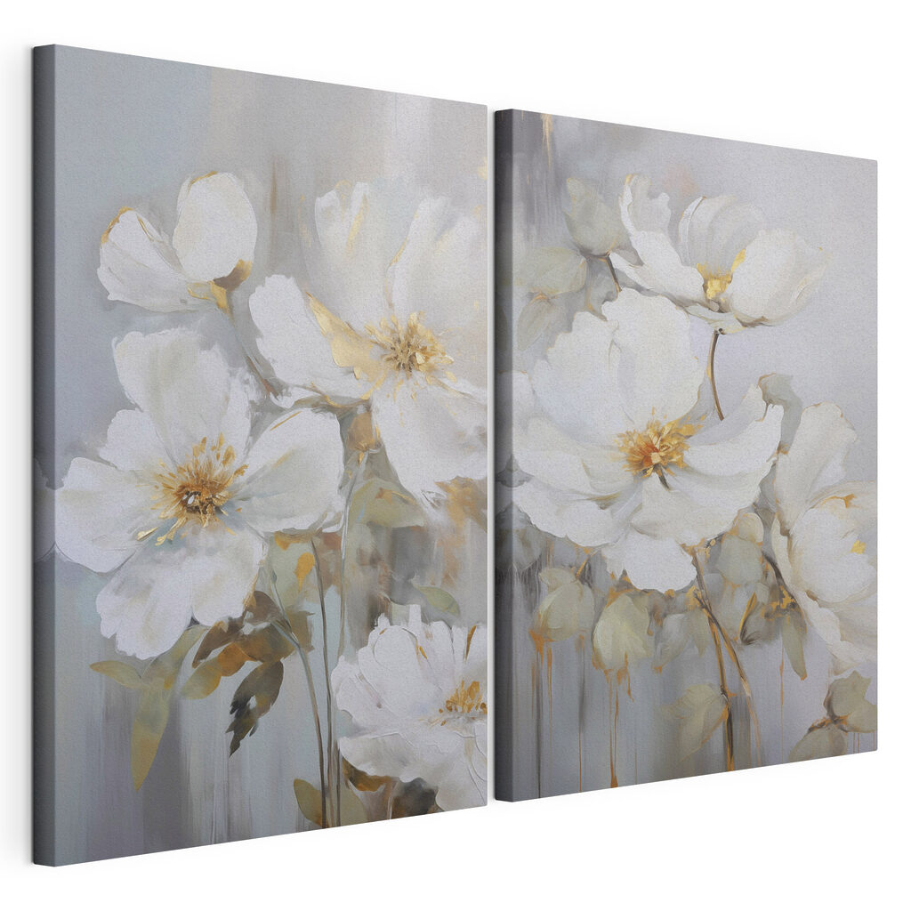 Coulures et fleurs blanches — vue du produit
