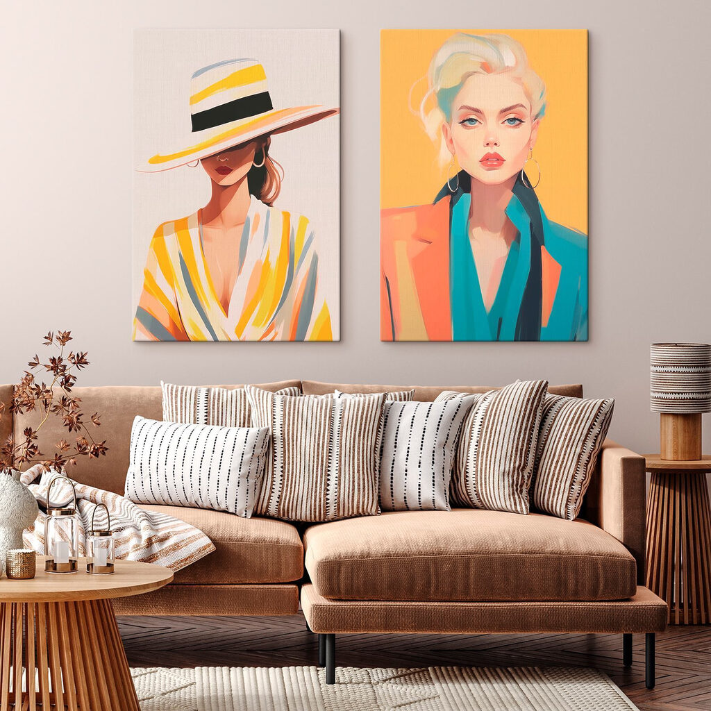 Portraits de mode — intérieur 1