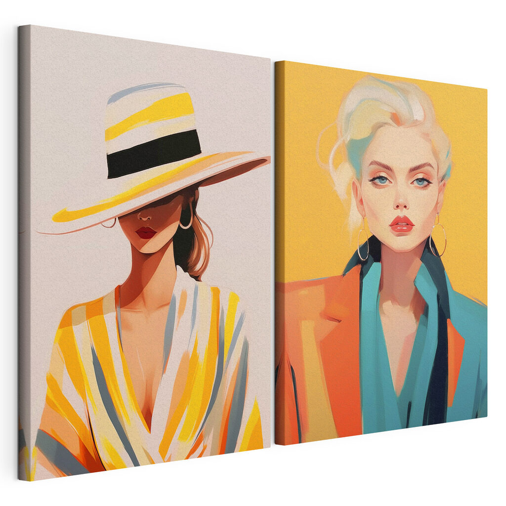 Portraits de mode — vue du produit