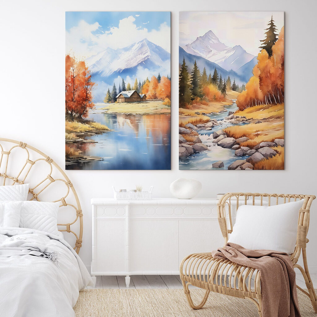 Automne à la montagne — intérieur 1
