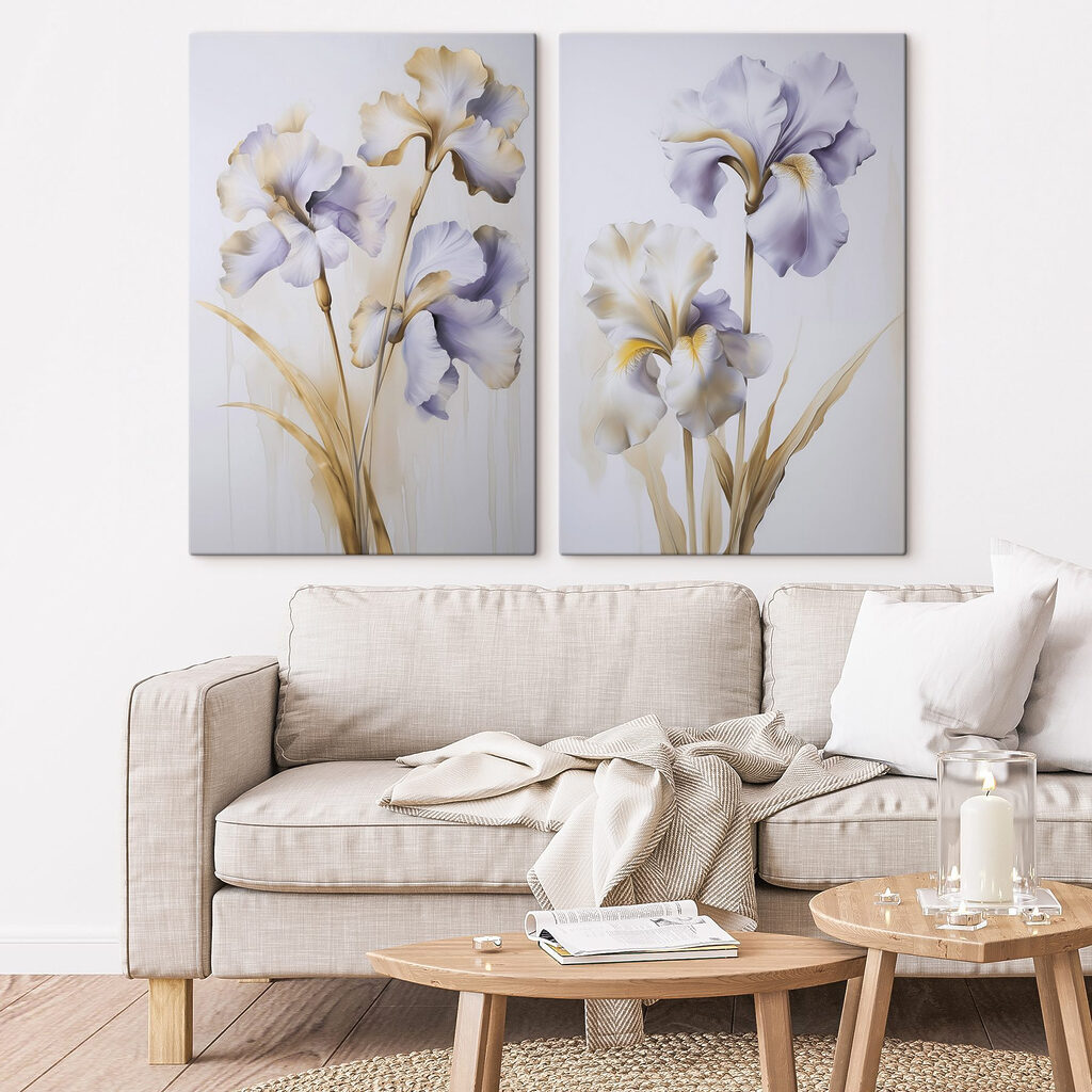 Iris aux longues tiges — intérieur 2