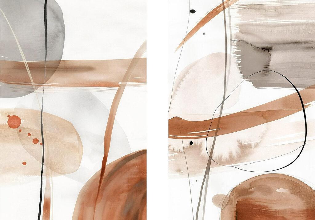 Touches de terracotta — motif complet