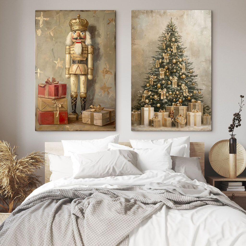 Casse-noisette et sapin dans un intérieur