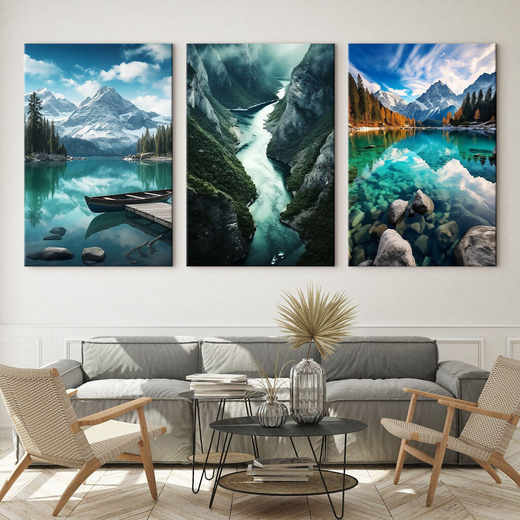Paysages de montagne — intérieur 2