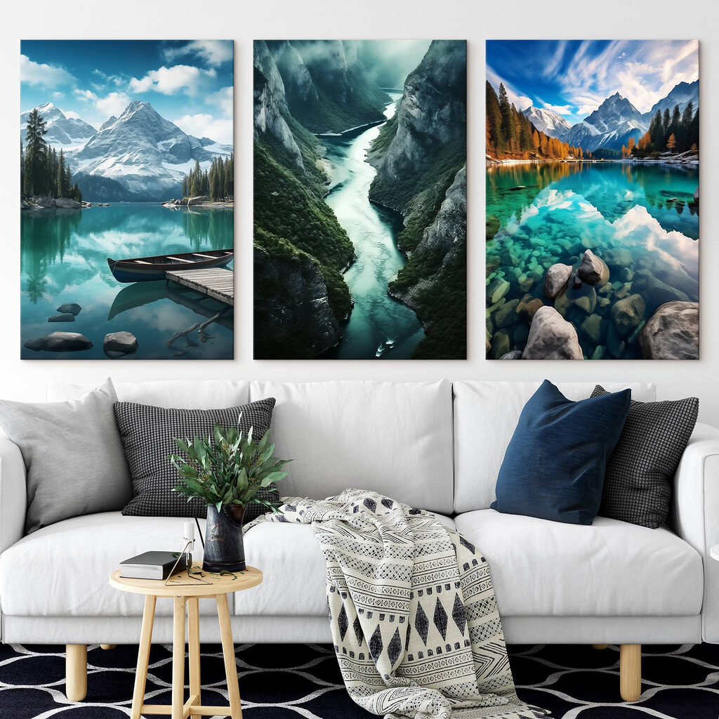 Paysages de montagne — intérieur 1