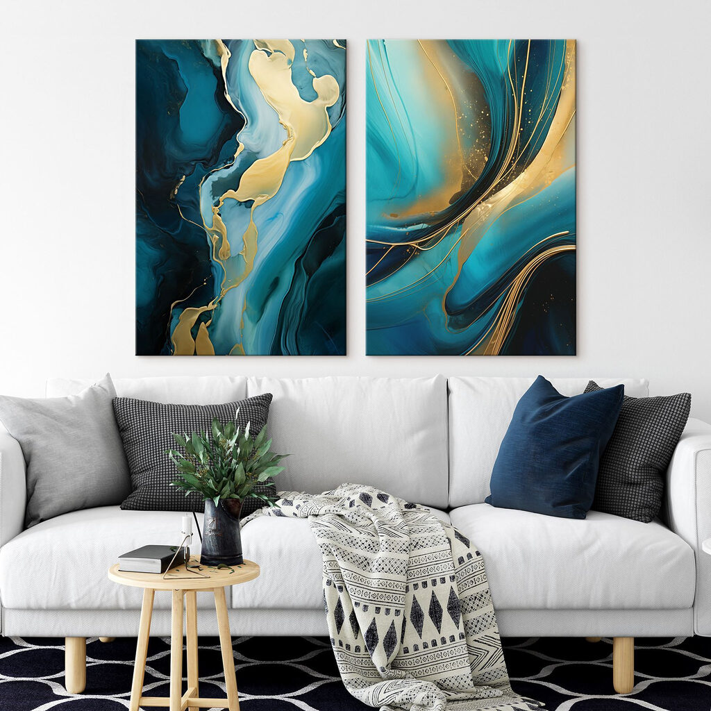 Marées turquoise — intérieur 1