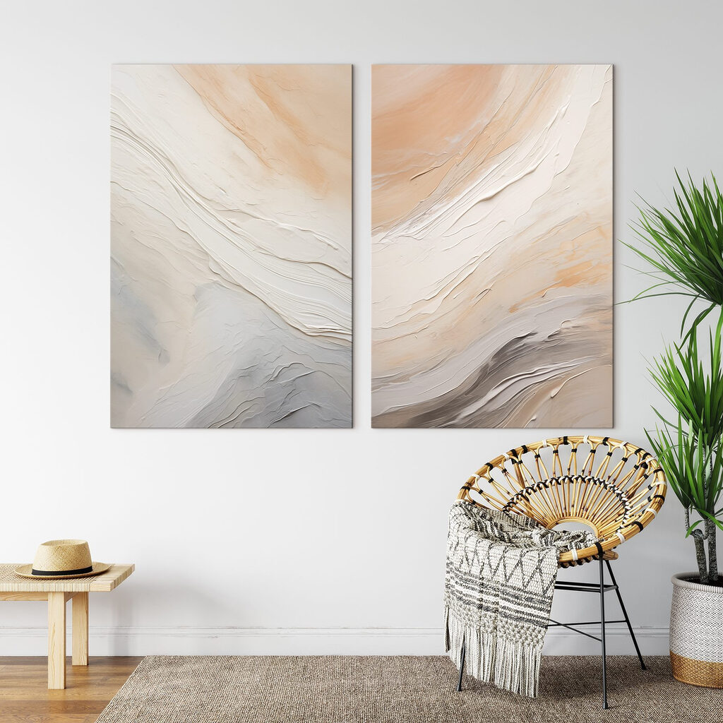 Vagues de couleurs douces — intérieur 2