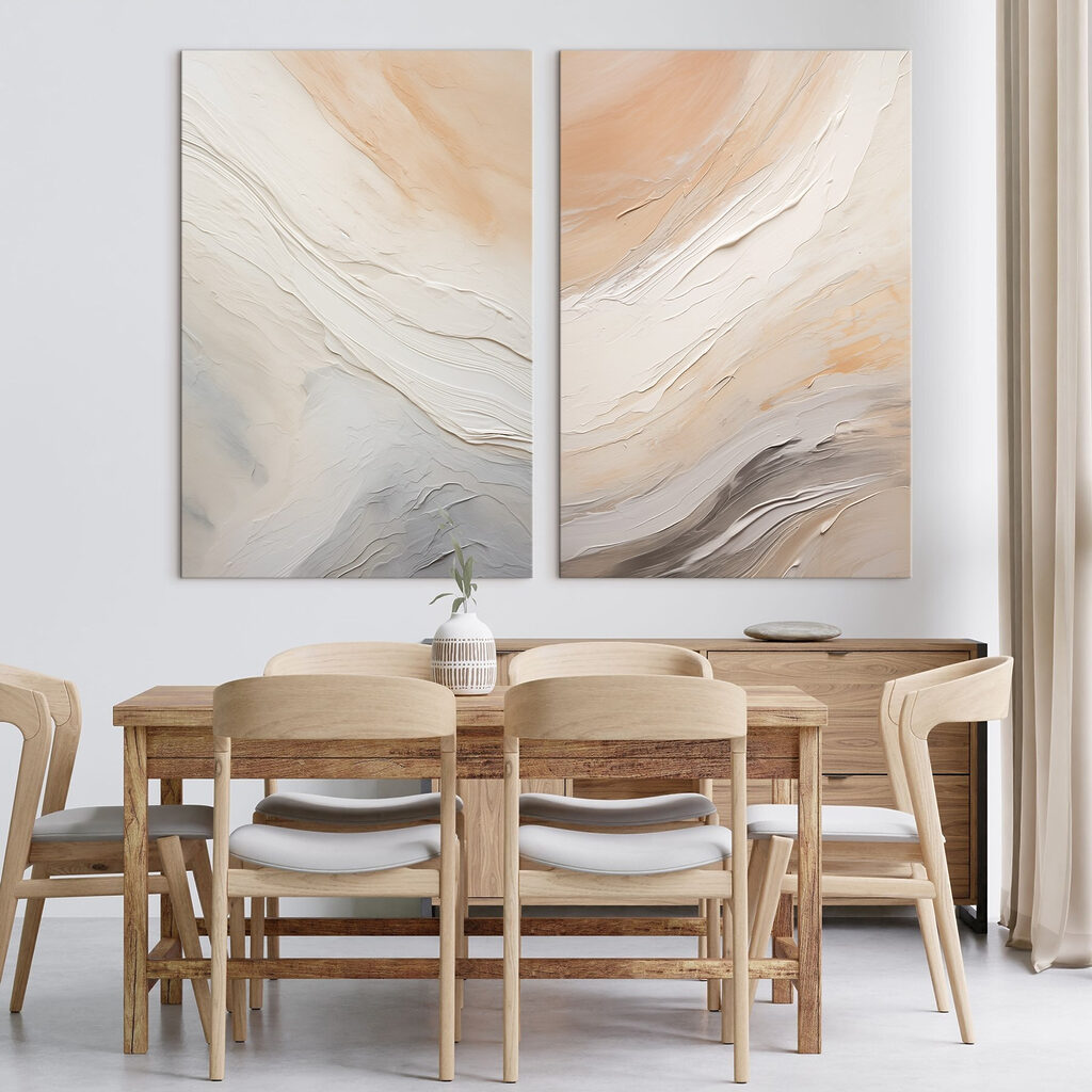 Vagues de couleurs douces — intérieur 1