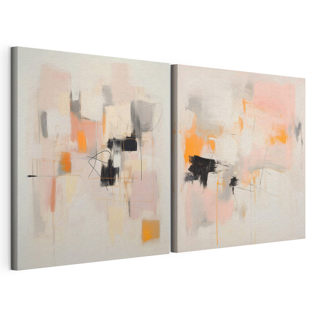 Abstraction pastel — vue du produit