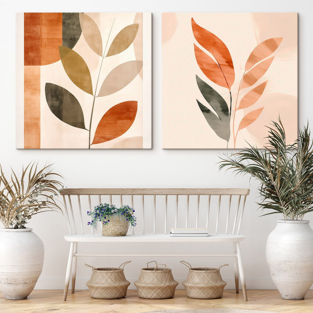 Feuillage couleur terre — intérieur 1