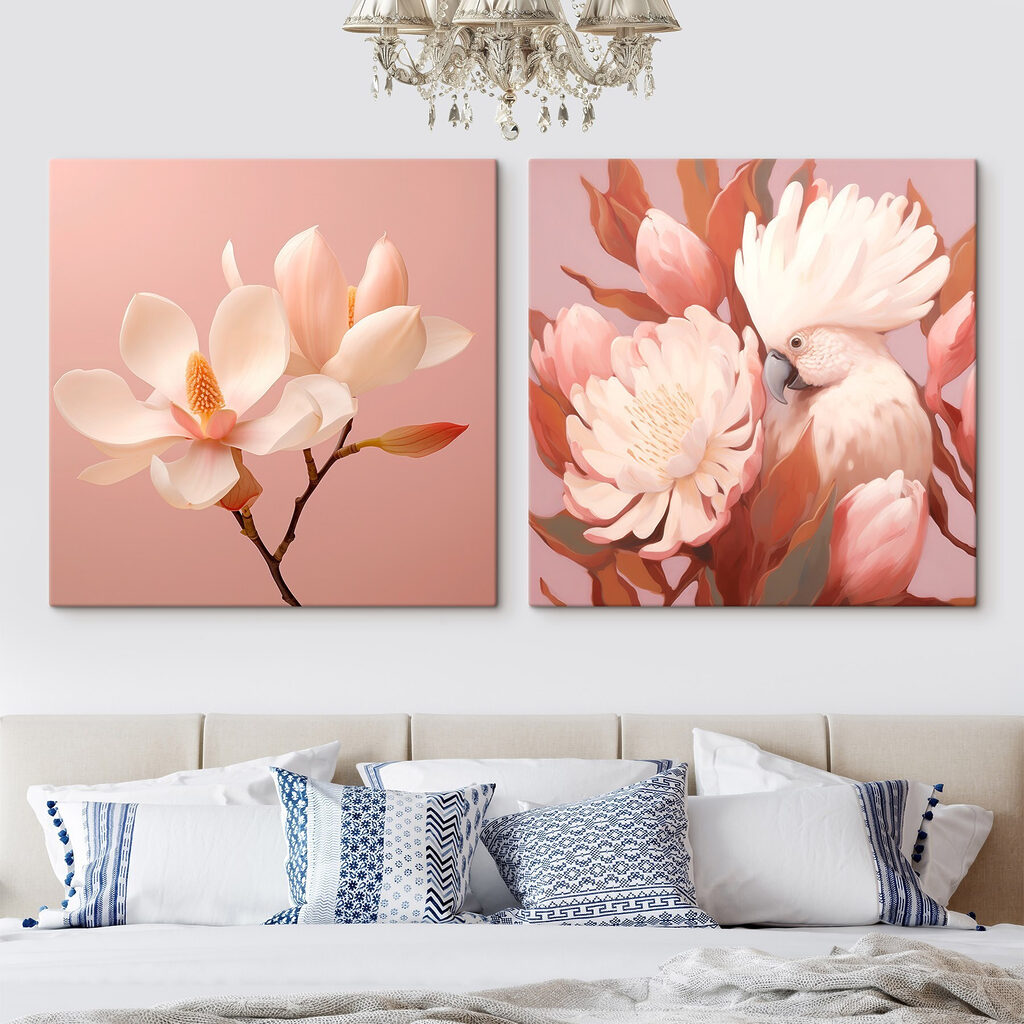 L’oiseau parmi les fleurs — intérieur 1