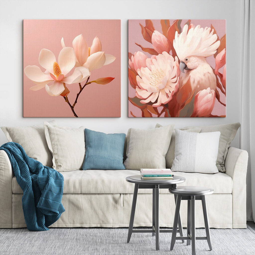 L’oiseau parmi les fleurs — intérieur 2