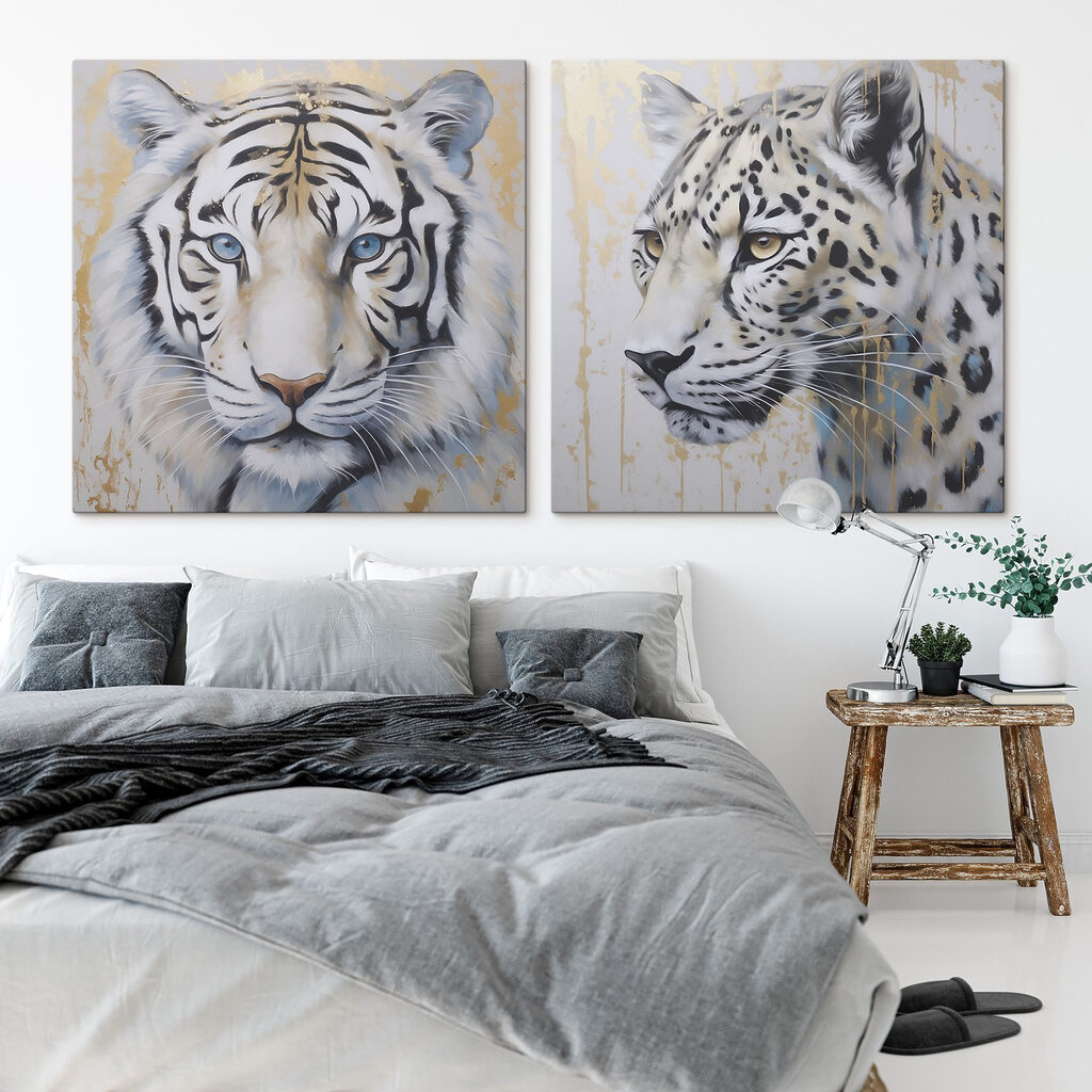 Tigre et léopard — intérieur 1
