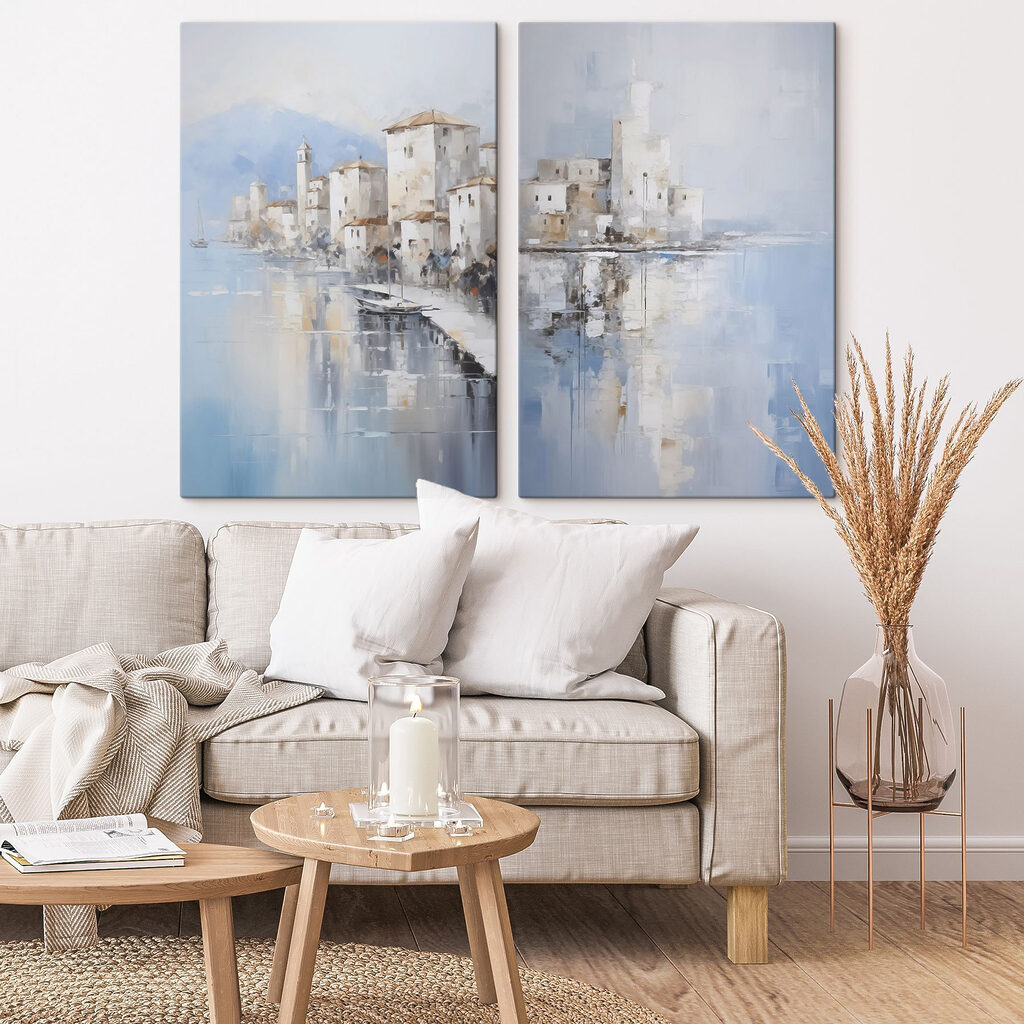 Reflets sur le port — intérieur 2