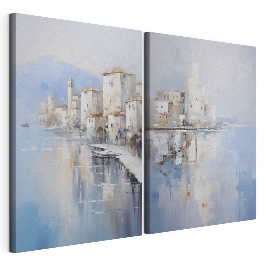 Reflets sur le port — vue du produit