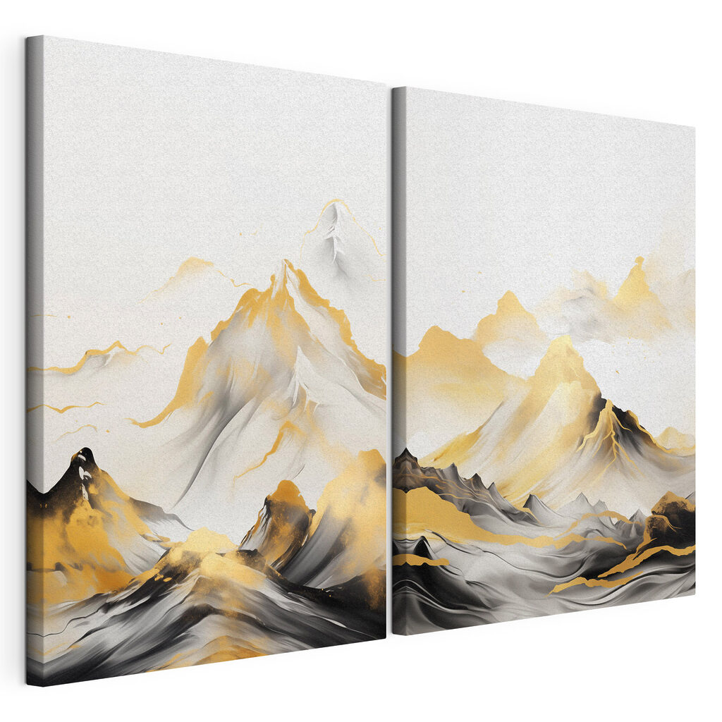 Sommets au-dessus des vagues — vue du produit