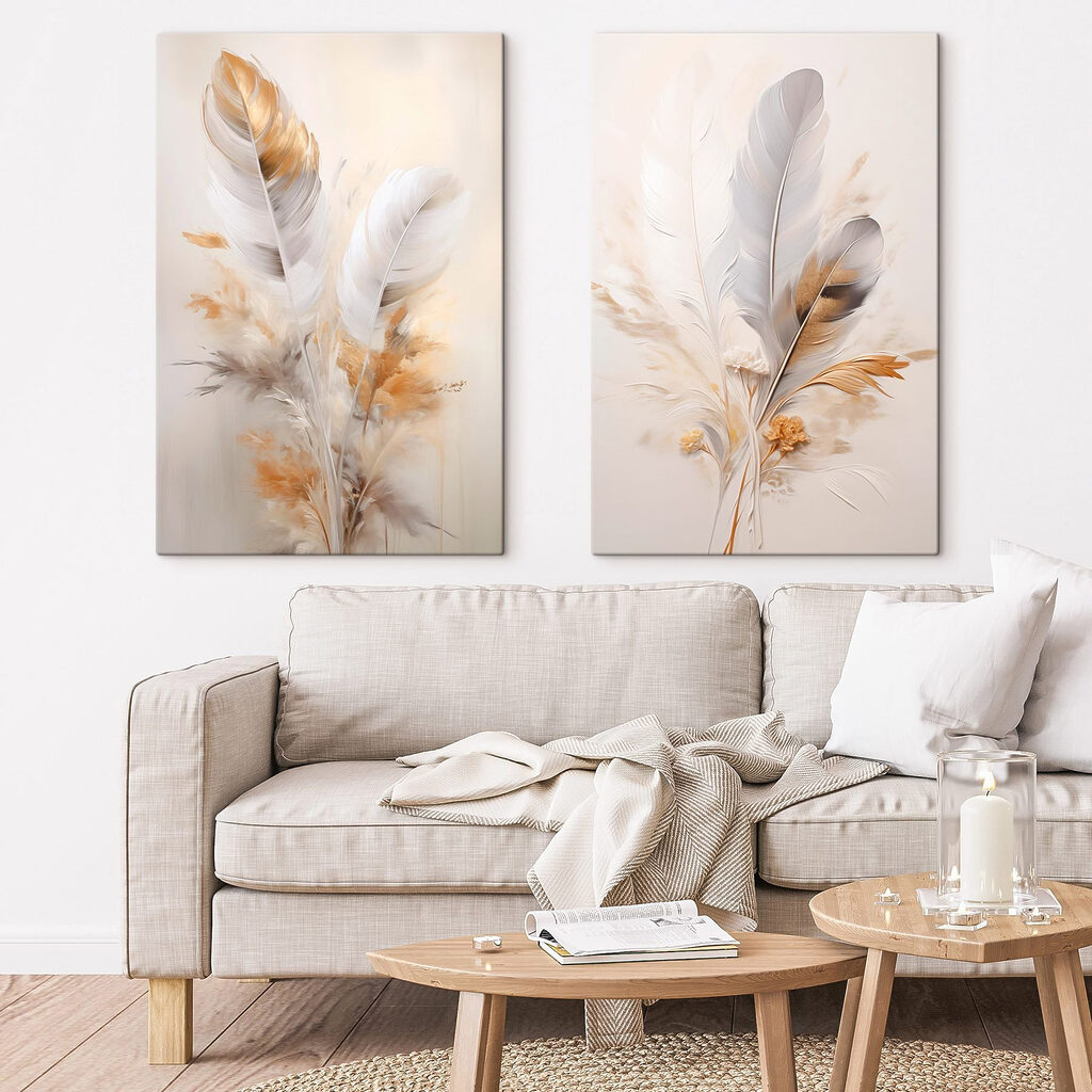 Plumes et fleurs — intérieur 2