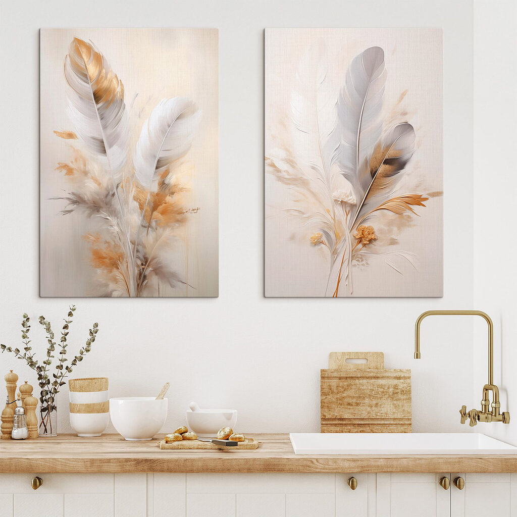 Plumes et fleurs — intérieur 1
