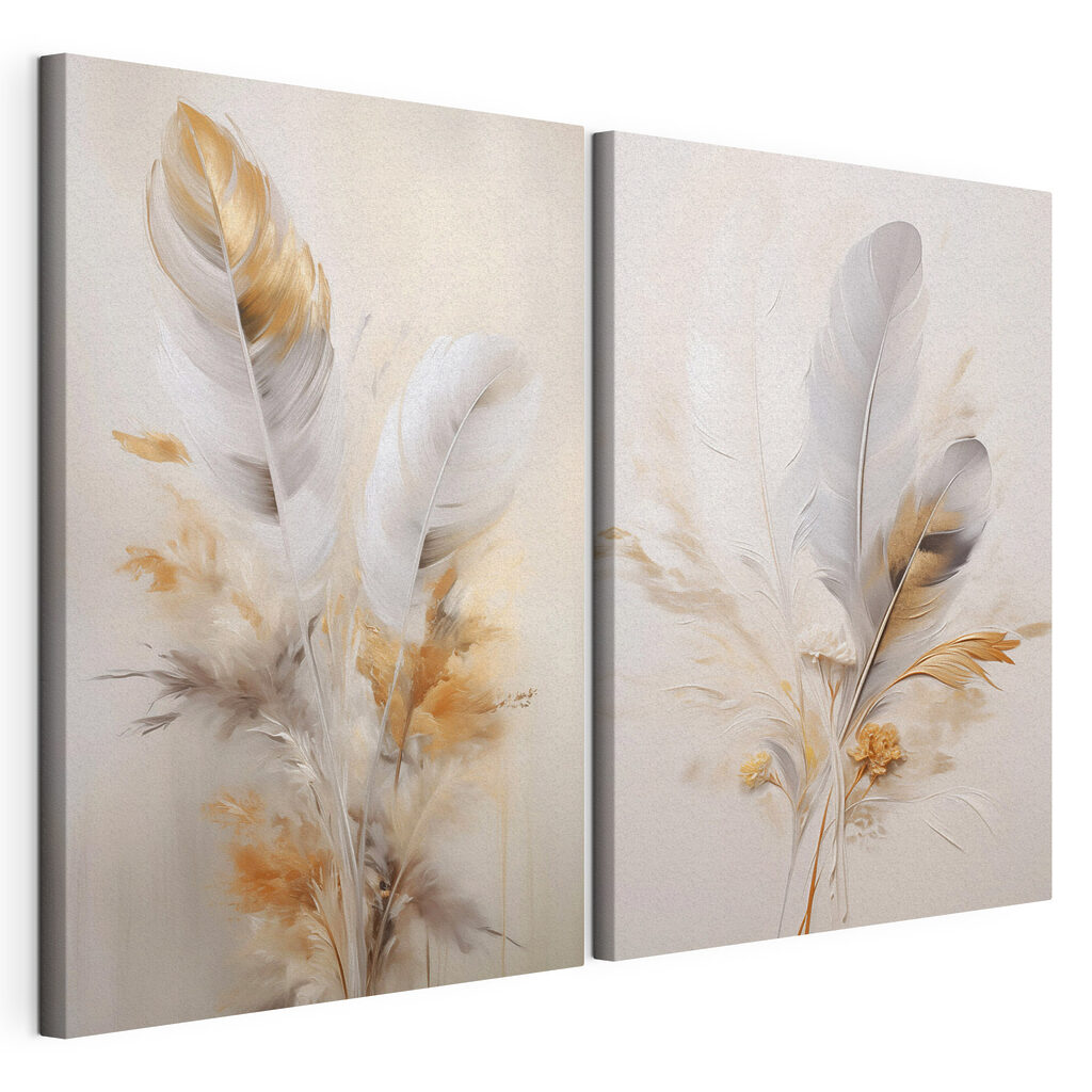 Plumes et fleurs — vue du produit