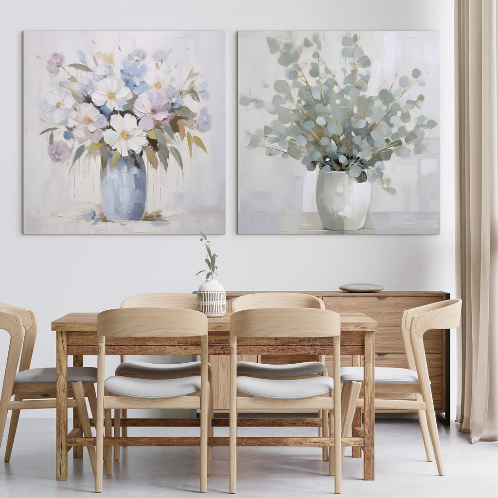 Bouquets pastel — intérieur 2