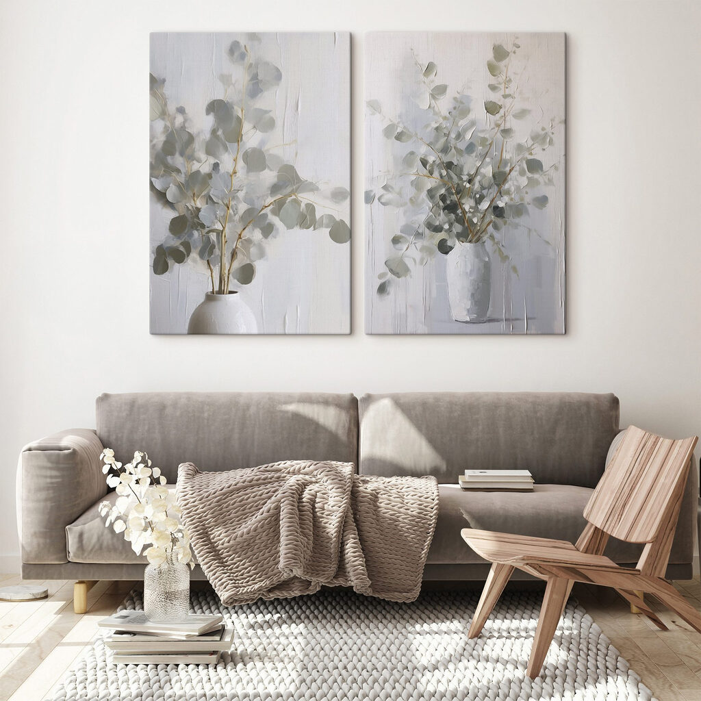 Branches dans un vase — intérieur 2