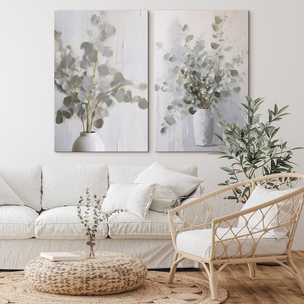 Branches dans un vase — intérieur 1