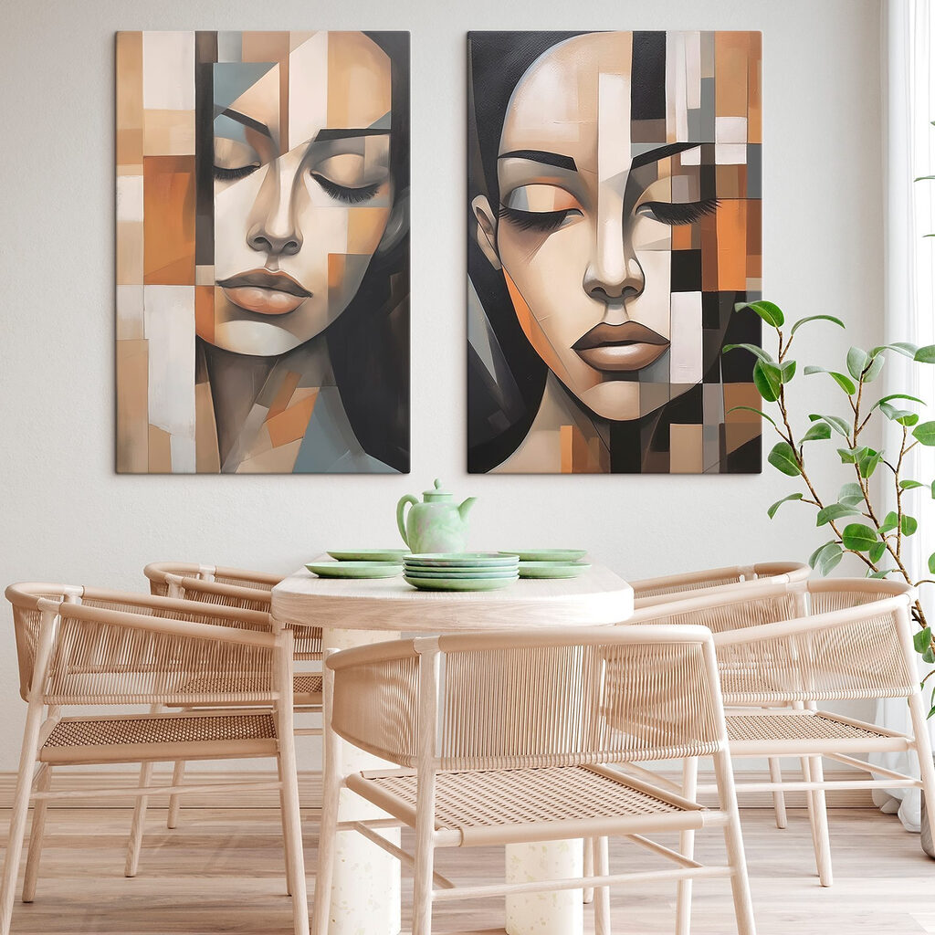 Femme aux yeux clos — intérieur 2