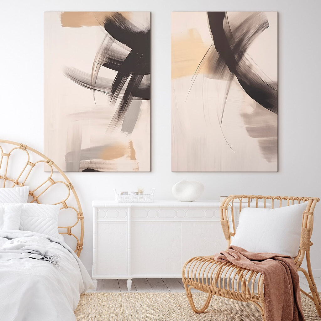 Grands gestes de pinceau — intérieur 2