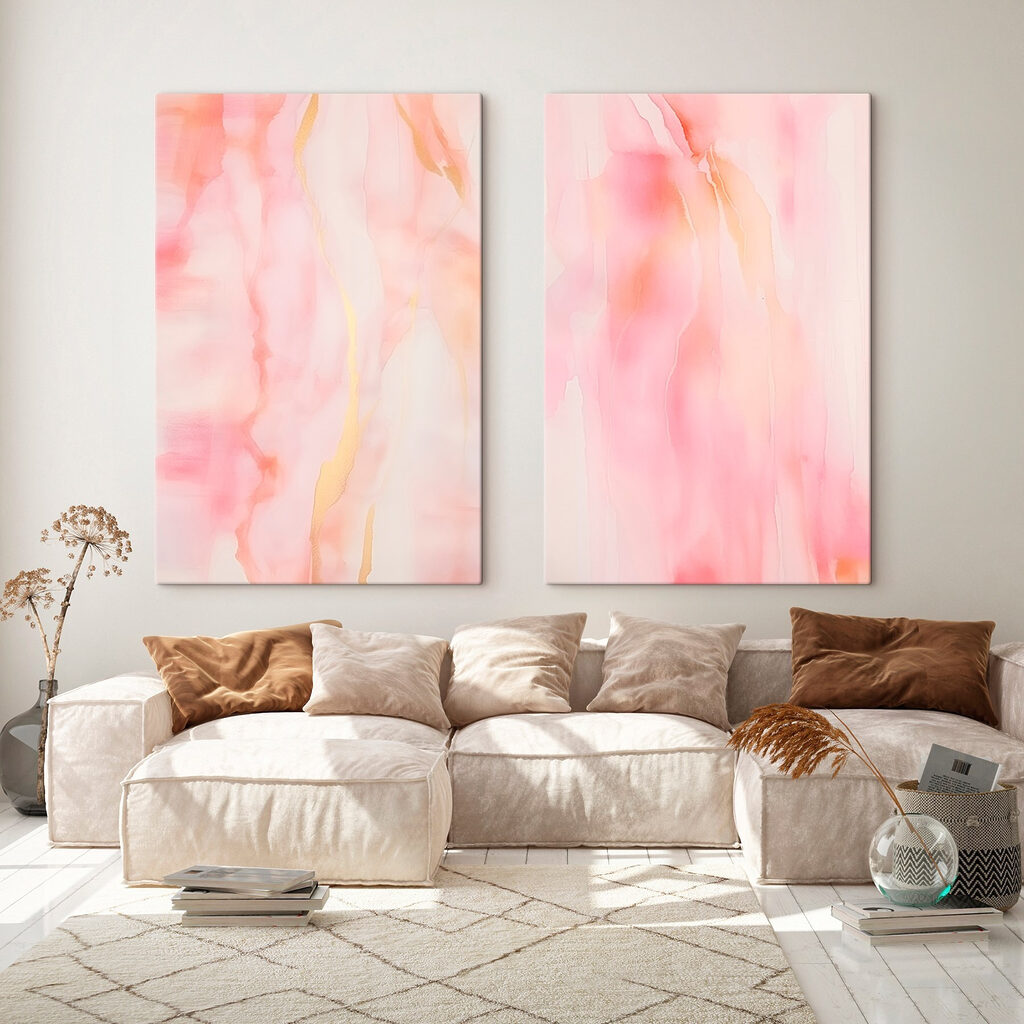 Voiles rose et or — intérieur 2