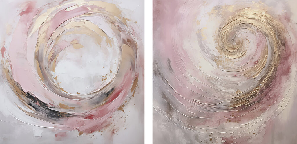 Spirale douce — motif complet