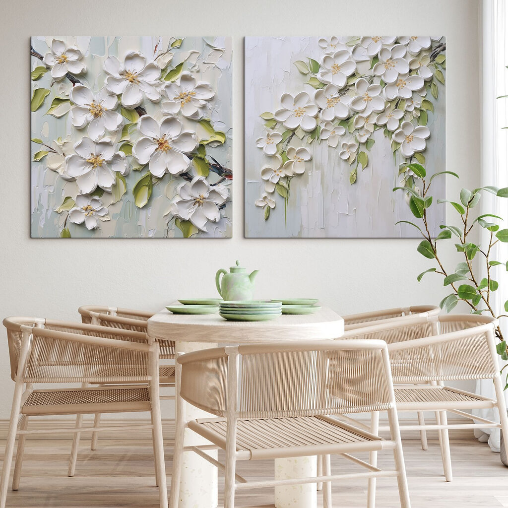 Floraison en relief — intérieur 1