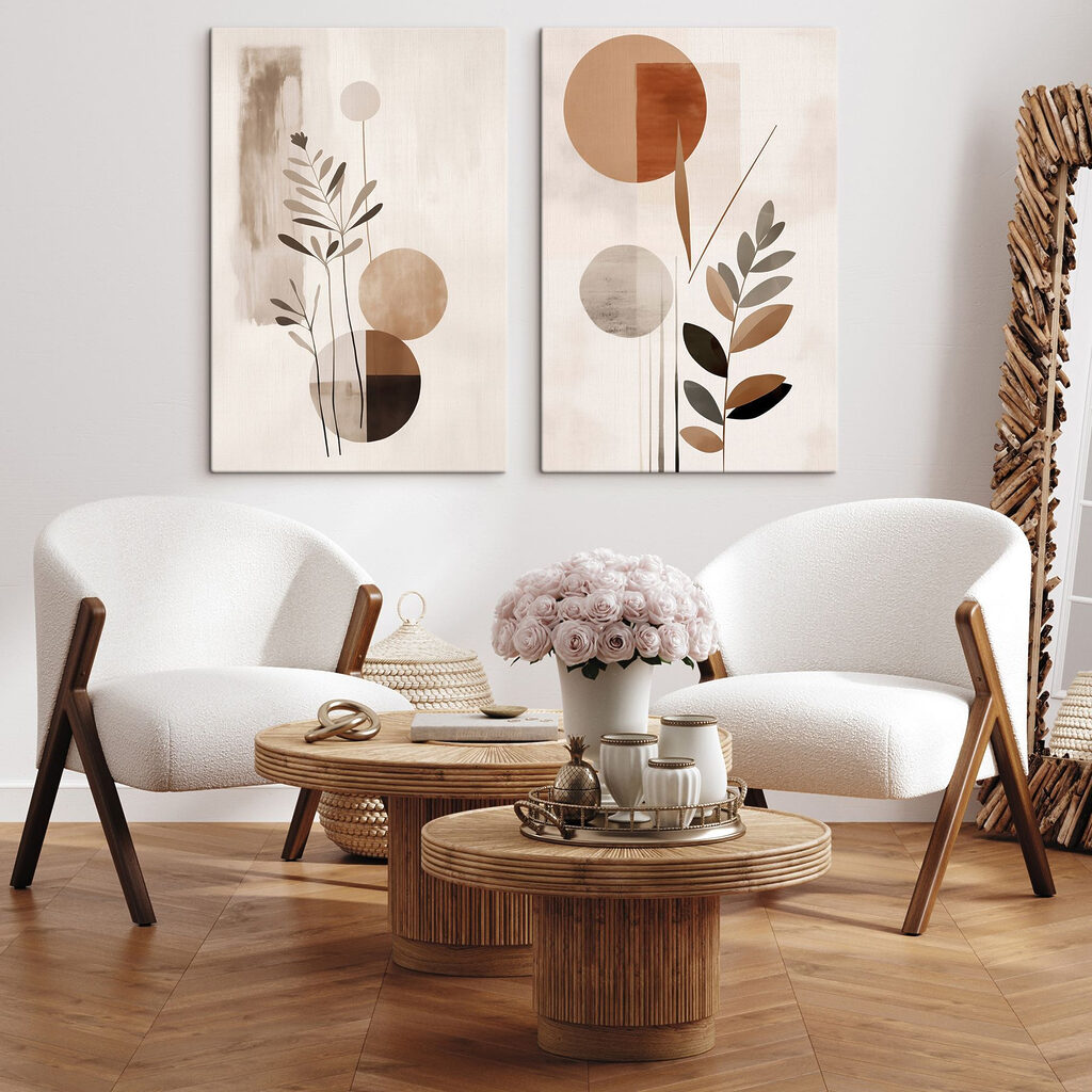 Branches et cercles — intérieur 2