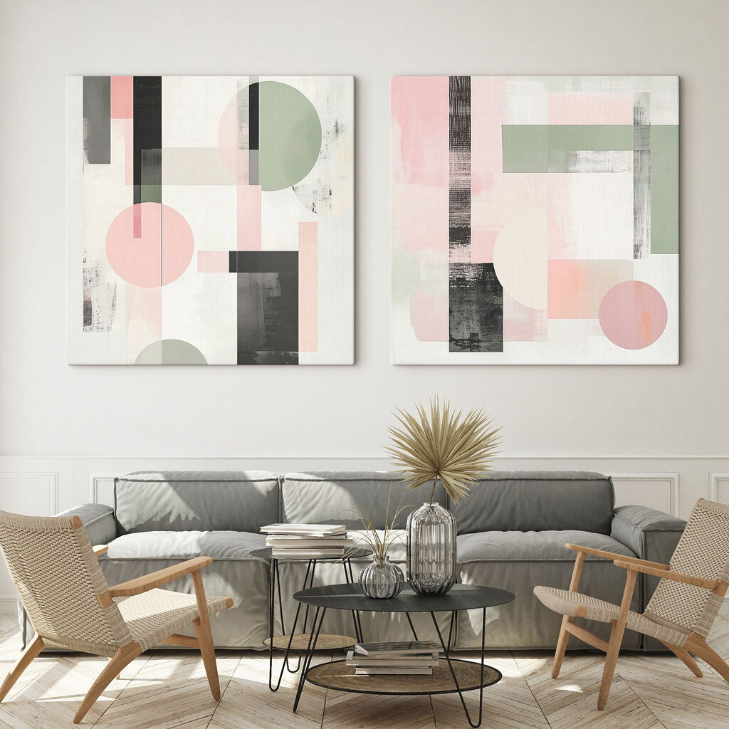 Cercles et rectangles — intérieur 1
