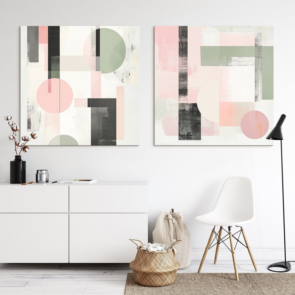 Cercles et rectangles — intérieur 2